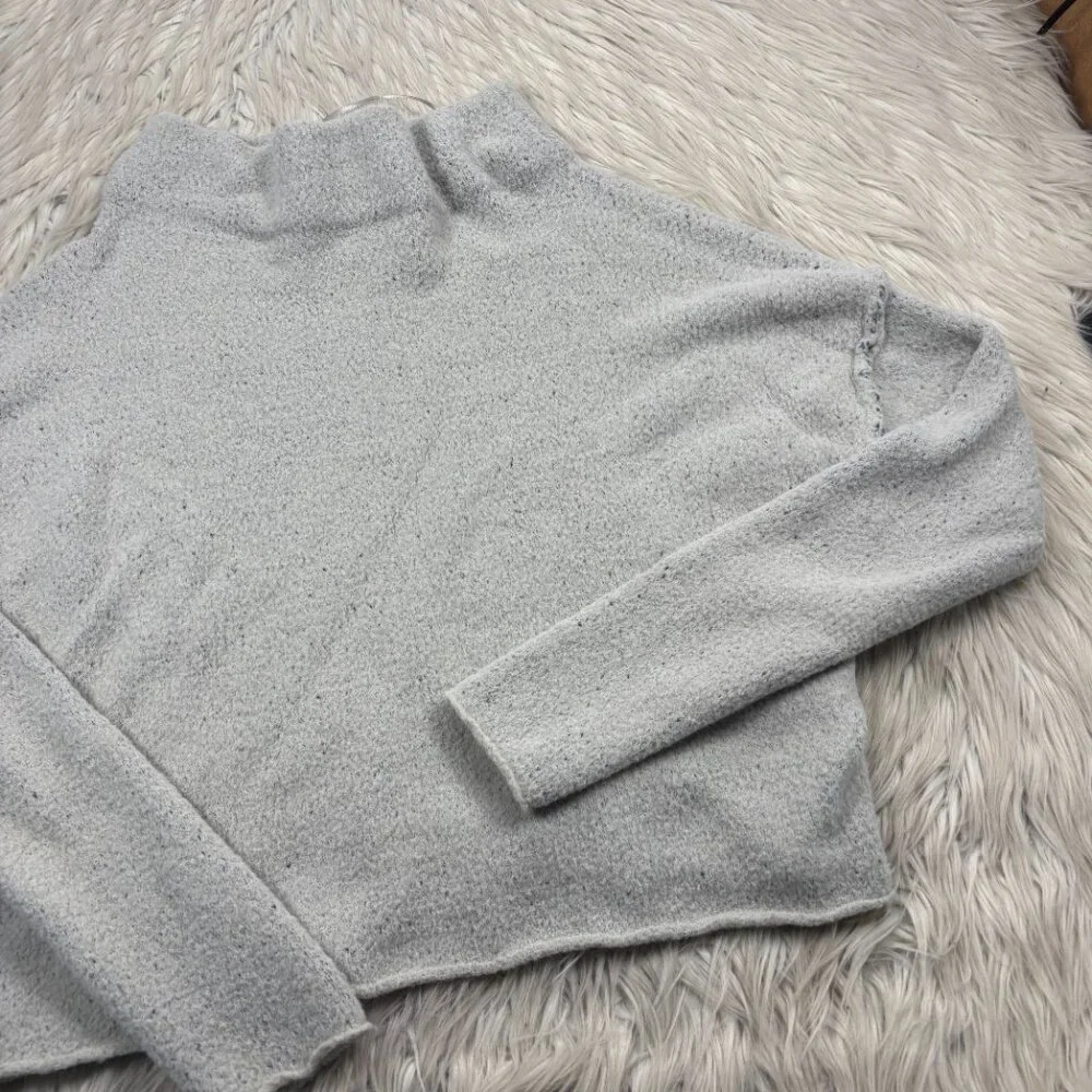 Free People San Vincente Pullover in Silver‎ Sapphire